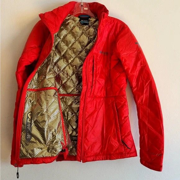 Columbia Titan Pass™ Double Wall™ Hybrid Jacket in Small Bold Orange - Picture 5 of 16